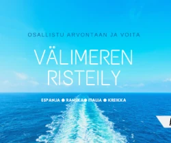 Voita Välimeren risteily arvo 1000 €